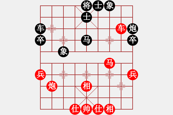 象棋棋譜圖片：梁山帥哥(9段)-負(fù)-沒(méi)有底(3段) - 步數(shù)：40 