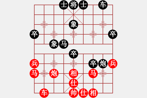 象棋棋譜圖片：aassddgg(8星)-負(fù)-阿瓜(9星) - 步數(shù)：40 