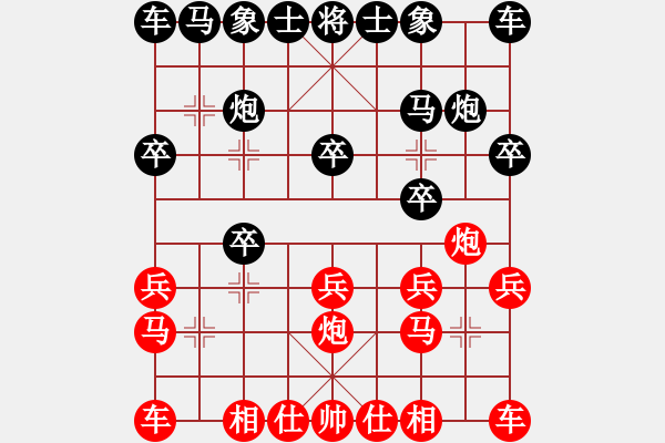 象棋棋譜圖片：coolaler(日帥)-和-星月之光(9段) - 步數(shù)：10 