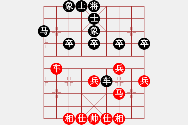 象棋棋谱图片：刘丽梅 先和 时凤兰 - 步数：40 