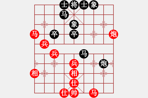 象棋棋譜圖片：孫思祺(8段)-和-海城沒有海(7段) - 步數(shù)：50 