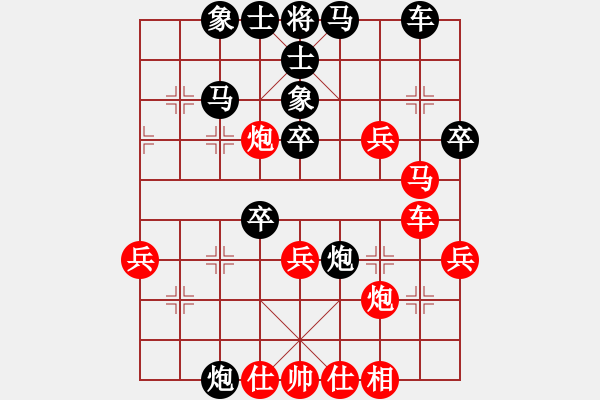 象棋棋譜圖片：柬埔寨 SOURSAMPHY 負(fù) 中國澳門 梁少文 - 步數(shù)：40 