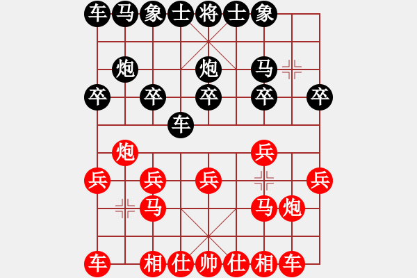 象棋棋譜圖片：悲劇快樂 - 步數(shù)：10 