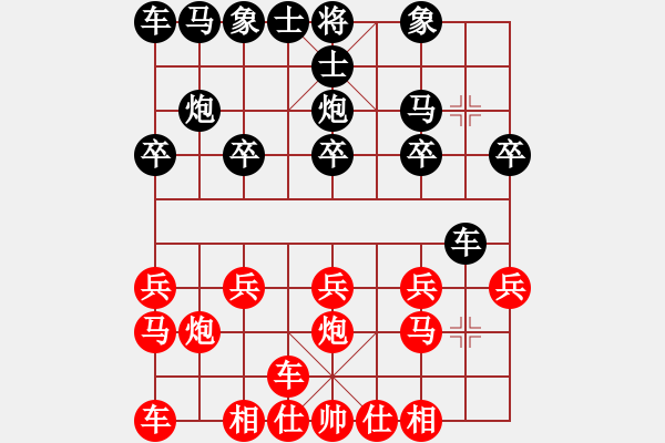 象棋棋譜圖片：她山之石(2段)-勝-preman(1段) - 步數(shù)：10 