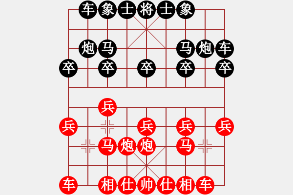 象棋棋譜圖片：讓2先之二對(duì)高車保炮 - 步數(shù)：10 