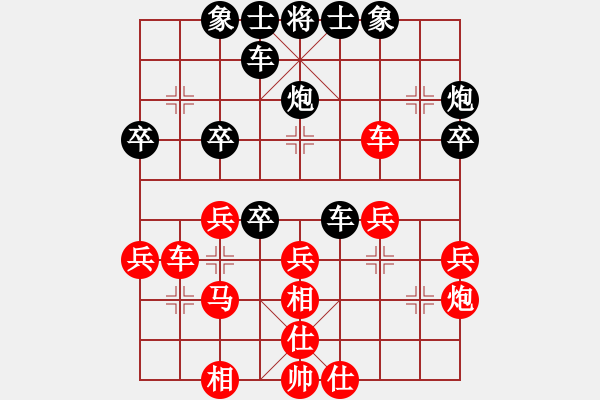 象棋棋譜圖片：祖舜[286959731] -VS- 橫才俊儒[292832991]（莫負(fù)春光好 當(dāng)攜月色眠） - 步數(shù)：30 