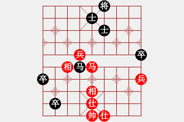 象棋棋譜圖片：工程棋牌協(xié)會與稔山棋協(xié)交流賽(胡孝總先和李進) - 步數(shù)：100 