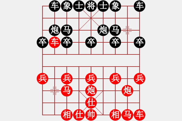 象棋棋譜圖片：saigon(2段)-勝-玩玩炮(3段) - 步數(shù)：10 