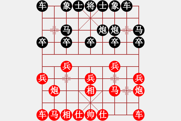 象棋棋譜圖片：2021.10.1.7中級(jí)場(chǎng)后勝 - 步數(shù)：10 