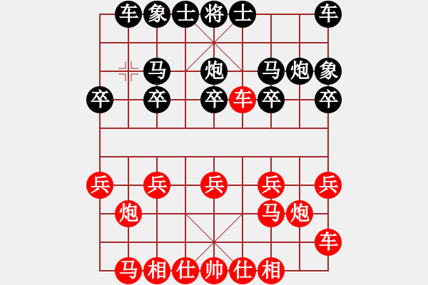 象棋棋譜圖片：空白壓馬迎春街 - 步數(shù)：10 