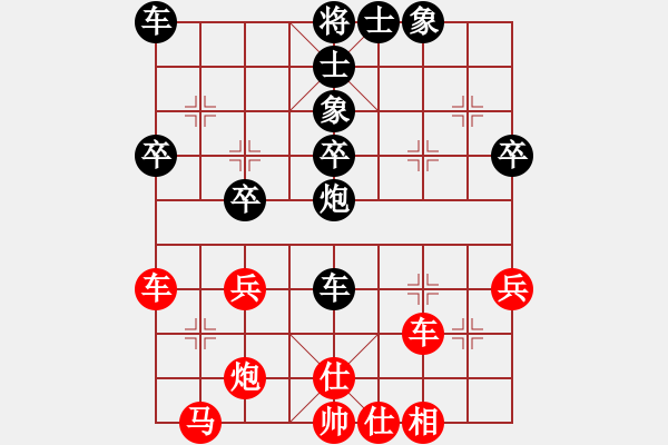 象棋棋譜圖片：龍卷美國風(8段)-負-有時間就玩(7段) - 步數(shù)：40 