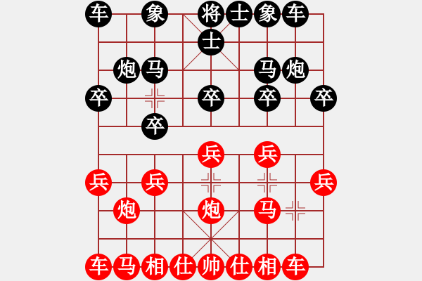 象棋棋譜圖片：夢想成真 勝 分紅比例符合技術開 - 步數(shù)：10 