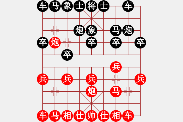 象棋棋譜圖片：象棋交流賽【1】濟(jì)寧 陸慧中 勝 鄒城 鹿小兵 - 步數(shù)：10 