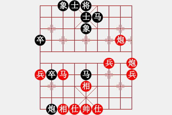 象棋棋譜圖片：象棋交流賽【1】濟(jì)寧 陸慧中 勝 鄒城 鹿小兵 - 步數(shù)：50 