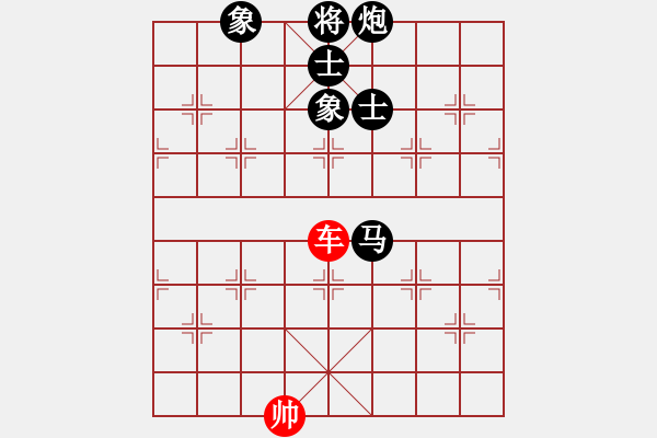 象棋棋譜圖片：單車光桿帥對馬炮士象全 - 步數(shù)：60 