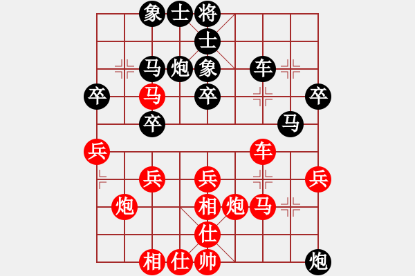 象棋棋譜圖片：cfzhw(9段)-負(fù)-飛刀門關(guān)羽(月將) - 步數(shù)：40 