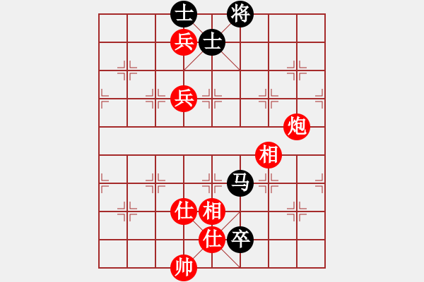 象棋棋譜圖片：戰(zhàn)神十三(4弦)-勝-寧夏商建豹(1弦) - 步數(shù)：160 