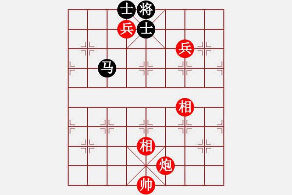 象棋棋譜圖片：戰(zhàn)神十三(4弦)-勝-寧夏商建豹(1弦) - 步數(shù)：180 