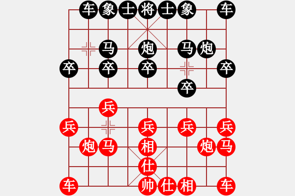 象棋棋譜圖片：lzig(風(fēng)魔)-負(fù)-東營(yíng)第八名(9星) - 步數(shù)：10 