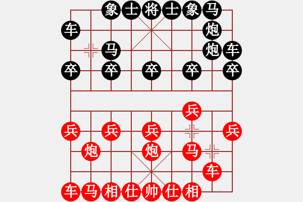 象棋棋譜圖片：puyangbing(1段)-勝-卡門(mén)(2段) - 步數(shù)：10 