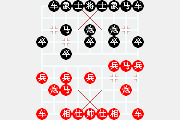 象棋棋譜圖片：tuoyouo(8星)-勝-王者對(duì)戰(zhàn)(9星) - 步數(shù)：10 