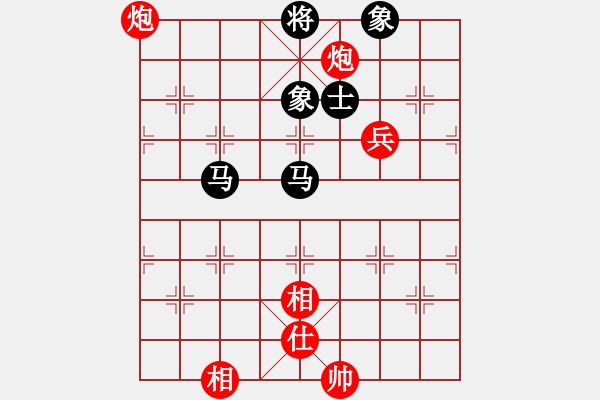 象棋棋谱图片：宇宙三号(初级)-和-楚水烈日(5r) - 步数：120 