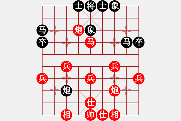 象棋棋譜圖片：20161029 先勝馬赫 順炮直車對橫車 兵三進(jìn)一 卒3進(jìn)1 車二進(jìn)五 車4進(jìn)1 - 步數(shù)：40 