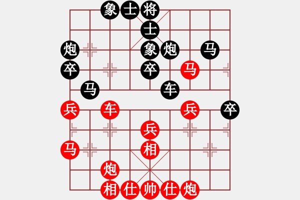 象棋棋譜圖片：神舟娃(7段)-負(fù)-沈陽驚雷(5段) - 步數(shù)：40 