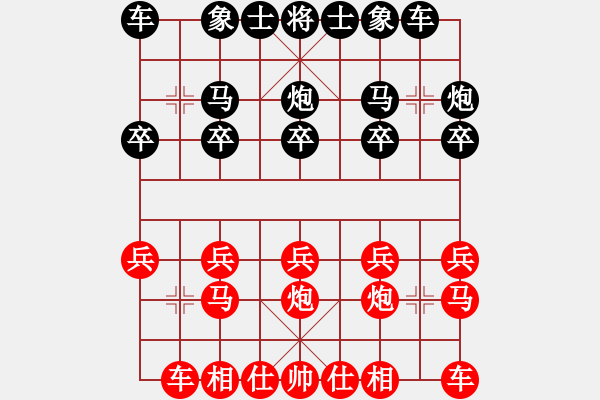 象棋棋譜圖片：孫老師先勝姚玉亮2 - 步數(shù)：10 