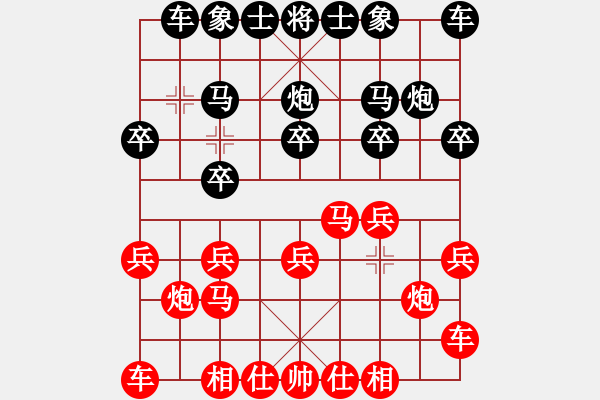 象棋棋譜圖片：[快14]徭國(guó)強(qiáng) 先負(fù) [快14]浩軒爺 - 步數(shù)：10 