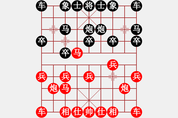 象棋棋譜圖片：他爺爺[759449752] -VS- 橫才俊儒[292832991] - 步數(shù)：10 