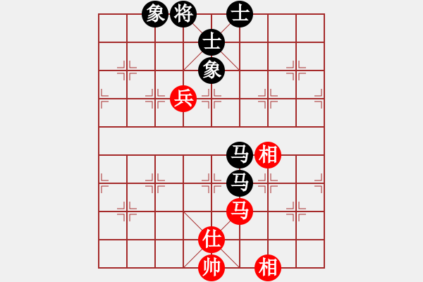 象棋棋譜圖片：熱血盟＊四少爺[紅] -VS- 菜鳥之鳥[黑] - 步數(shù)：170 