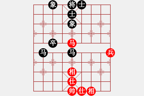 象棋棋譜圖片：熱血盟＊四少爺[紅] -VS- 菜鳥之鳥[黑] - 步數(shù)：60 