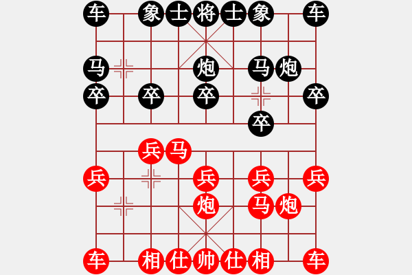 象棋棋譜圖片：君子蘭[987006883] -VS- 嘴角揚(yáng)揚(yáng)[50129759] - 步數(shù)：10 