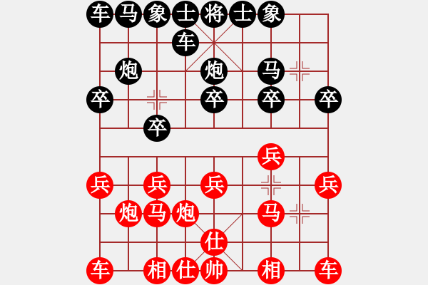 象棋棋譜圖片：ttuu(5r)-負(fù)-慢慢走(2級(jí)) - 步數(shù)：10 