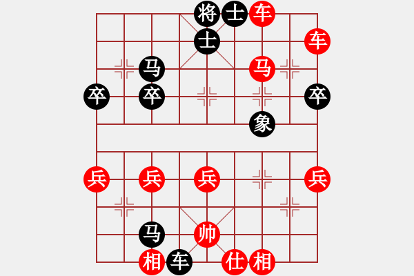 象棋棋譜圖片：年年好運[421622168] -VS- 東萍象棋網(wǎng)[88081492] - 步數(shù)：60 