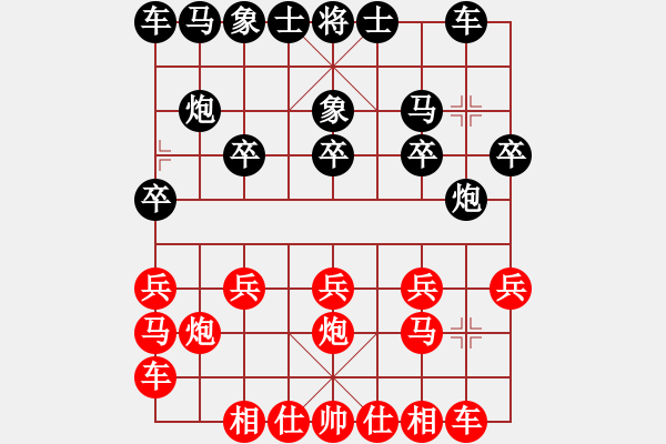 象棋棋譜圖片：聯(lián)眾精彩對局（244.chn） - 步數(shù)：10 