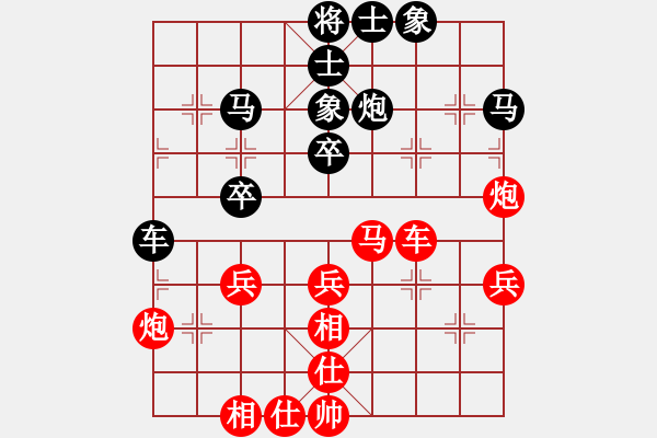 象棋棋譜圖片：msjyg(玉泉)-和-老漢下棋玩(玉泉)中炮巡河車(chē)對(duì)屏風(fēng)馬 紅進(jìn)左馬 - 步數(shù)：50 