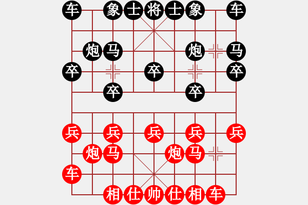 象棋棋譜圖片：朝暉(北斗)-負(fù)-bcxhm(無極) - 步數(shù)：10 