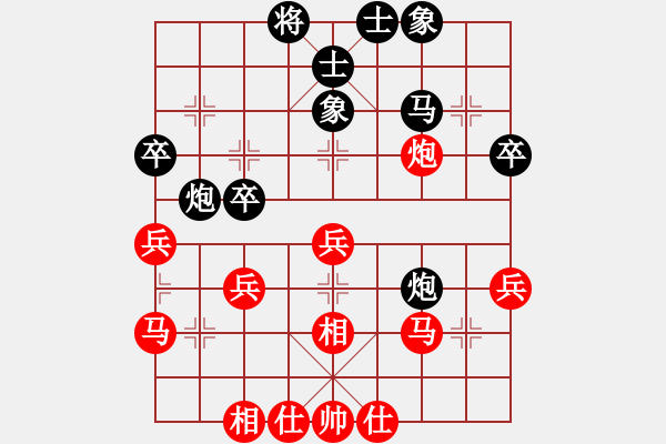 象棋棋譜圖片：陳振杰 先勝 林貽評 - 步數(shù)：40 