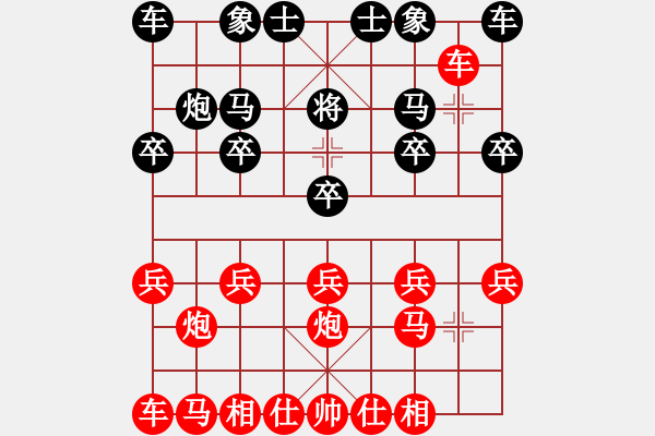 象棋棋譜圖片：斷橋殘雪(2級)-勝-鬼神哥哥(2級) - 步數(shù)：10 