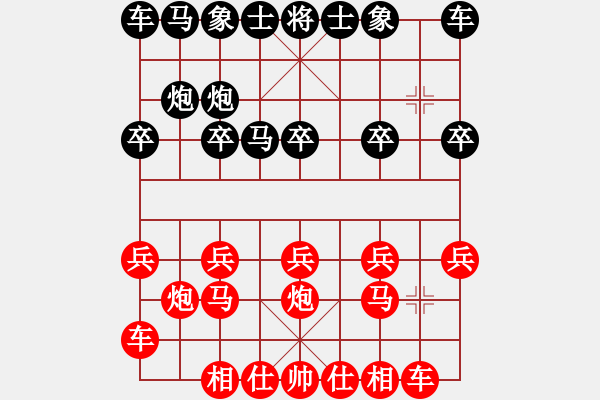 象棋棋譜圖片：臥槽馬 - 步數(shù)：10 