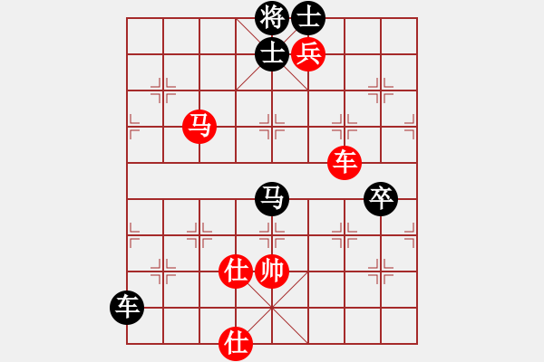 象棋棋谱图片：金波       先和 谢卓淼     - 步数：110 