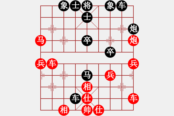 象棋棋譜圖片：地球領(lǐng)袖(3段)-負(fù)-沈陽(yáng)我最臭(2段) - 步數(shù)：40 