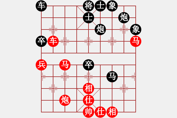 象棋棋譜圖片：hfdsji(5段)-和-嚇棋(9段) - 步數(shù)：60 