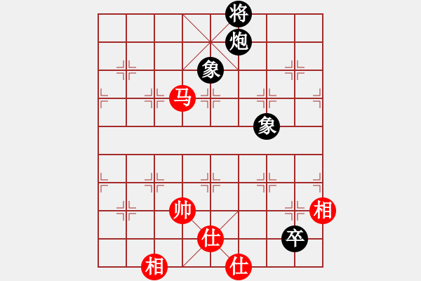 象棋棋谱图片：双核梅花雨(7段)-和-武当山亚军(4段) - 步数：180 