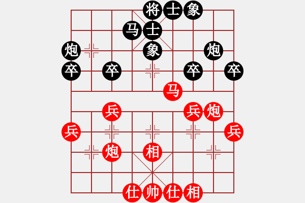 象棋棋譜圖片：碧波十二(5r)-勝-飛呀飛呀(4級(jí)) - 步數(shù)：40 