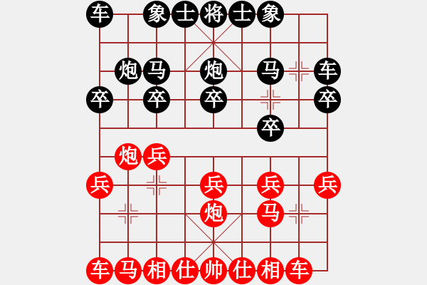 象棋棋譜圖片：大師群樺VS欺硬怕軟(2013-1-17) - 步數(shù)：10 