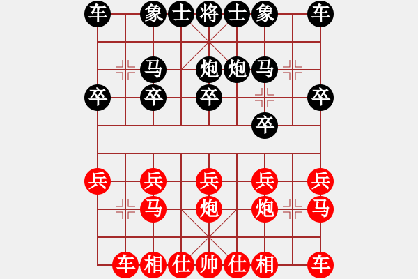 象棋棋譜圖片：〖魔教〗天涯[1016969023] -VS- 純?nèi)?小倩[1828102262] - 步數(shù)：10 