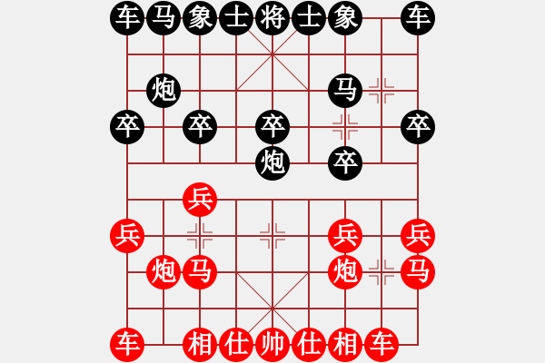 象棋棋譜圖片：許銀川先勝劉漢昌 - 步數(shù)：10 